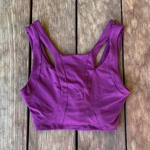 Purple Alo Sports Bra